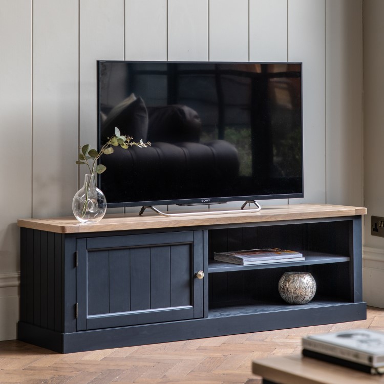 Eton TV Stand Navy - Caspian House