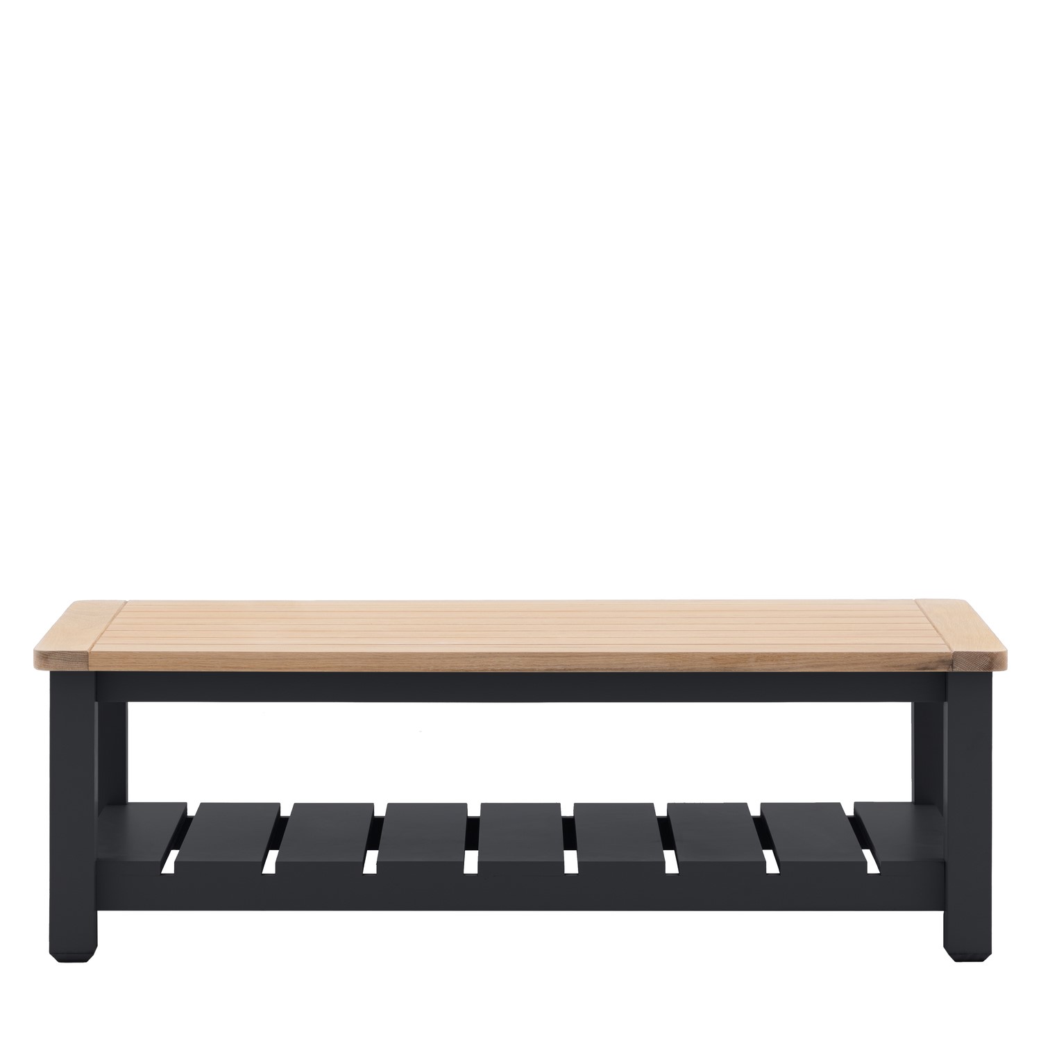 Read more about Eton rectangle coffee table navy caspian house