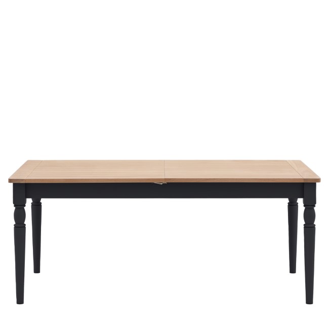 Eton Extendable Dining Table Navy - Seats 10- Caspian House