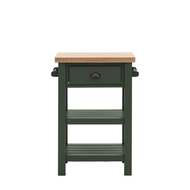 Wooden Butchers Block with Storage - Furniture123