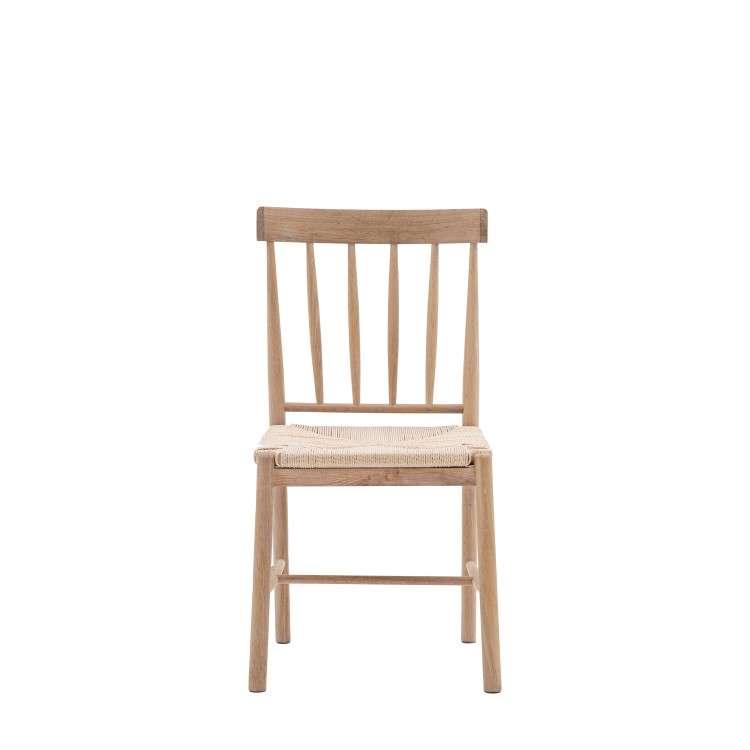 ONLY OPENED - Eton Dining Chairs Set of 2 Natural - Caspian House