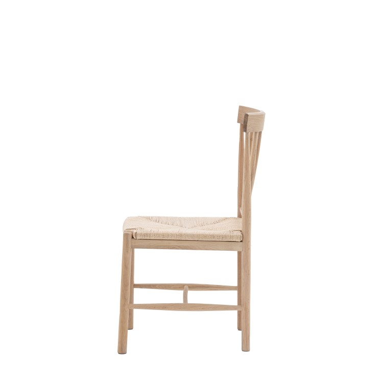 ONLY OPENED - Eton Dining Chairs Set of 2 Natural - Caspian House