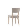 Set of 2 Natural Upholstered Dining Chairs - Eton - Caspian House