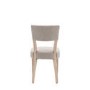 Set of 2 Natural Upholstered Dining Chairs - Eton - Caspian House
