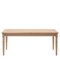 Eton Extendable Dining Table Natural - Seats 10 - Caspian House