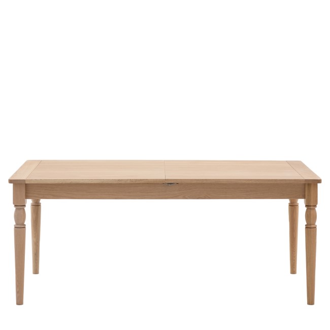 Eton Extendable Dining Table Natural - Seats 10 - Caspian House