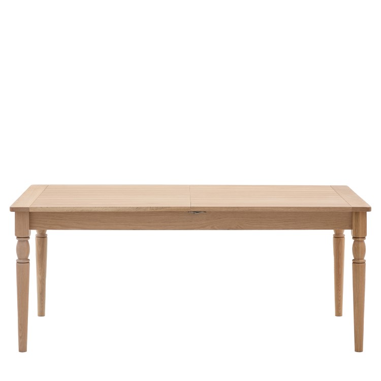 Eton Extendable Dining Table Natural - Seats 10 - Caspian House