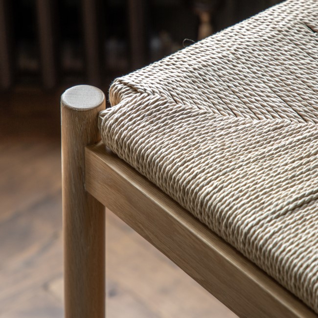 Eton Rope Stool Natural - Caspian House