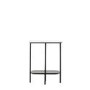 Ludworth Side Table White Marble - Caspian House