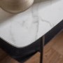 Ludworth Coffee Table White Marble Large - Caspian House