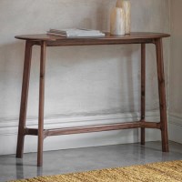 Madrid Console Table Walnut - Caspian House Madrid Console Table Walnut - Caspian House