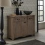 Large Solid Mango Wood Sideboard with Drawer - Copgrove