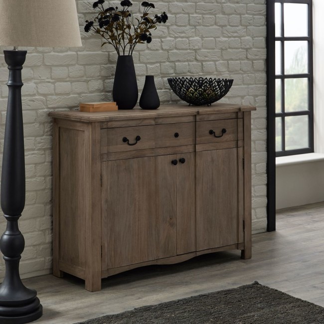 Large Solid Mango Wood Sideboard with Drawer - Copgrove