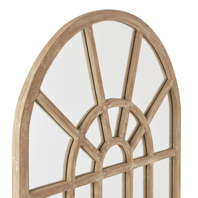 Arched Paned Wall Mirror - Copgrove