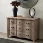 Wide Solid Wood Chest of 3 Drawers - Copgrove - Hill Interiors