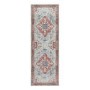 Washable Distressed Medallion Design Red Runner Rug - 200 x 67 cm - Marrakesh - Ripley