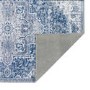 Washable Distressed Medallion Design Blue Rug - 230 x 160 cm - Garda - Ripley