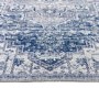 Washable Distressed Medallion Design Blue Rug - 230 x 160 cm - Garda - Ripley