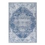 Washable Distressed Medallion Design Blue Rug - 170 x 120 cm - Garda - Ripley
