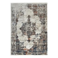 Large Distressed Multicoloured Rug - 290 x 200 cm - Cairo - Ripley Large Distressed Multicoloured Rug - 290 x 200 cm - Cairo - Ripley