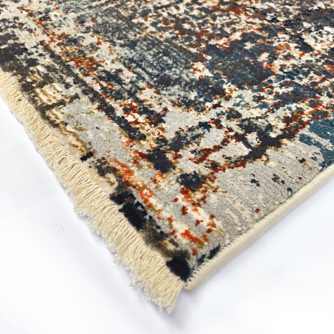 Large Distressed Multicoloured Rug - 290 x 200 cm - Cairo - Ripley