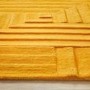 Large Wool Ochre Rug - 290 x 200 cm - Linear - Ripley