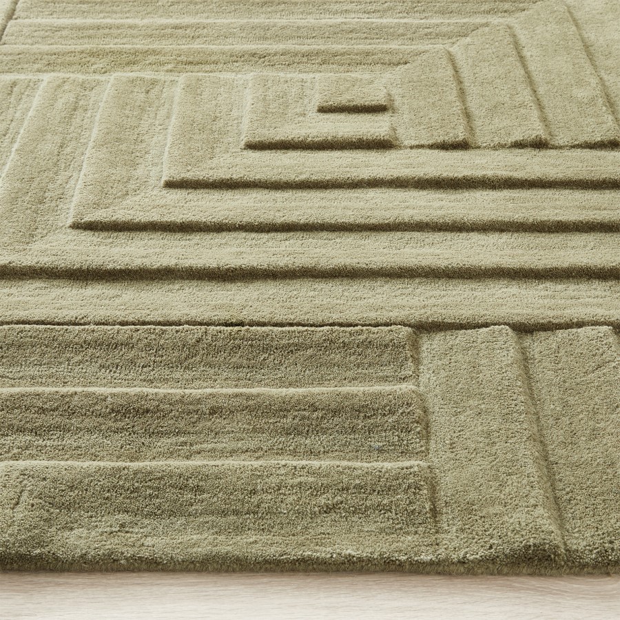 Ripley Linear Olive 160x230