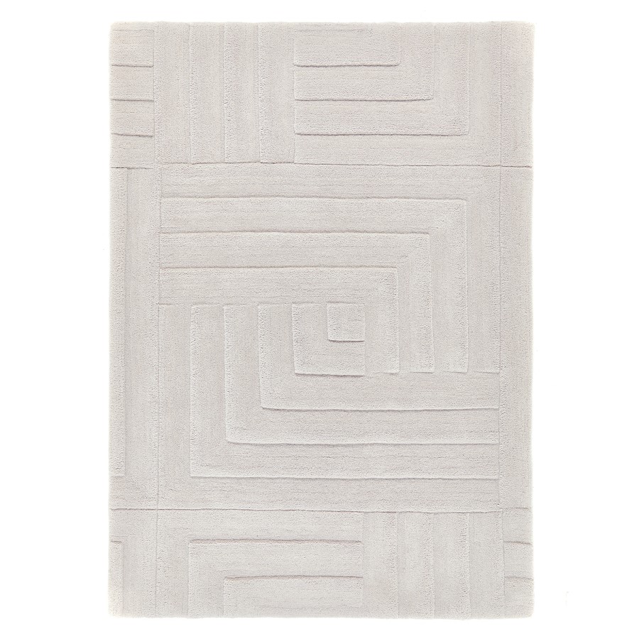 Wool Stone Rug - 170 x 120 cm - Linear - Ripley