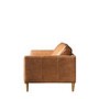 Osborne 2 Seater Sofa in Vintage Brown Leather - Caspian House