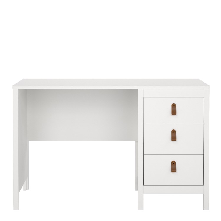 White Desk with Drawers - Barcelona 