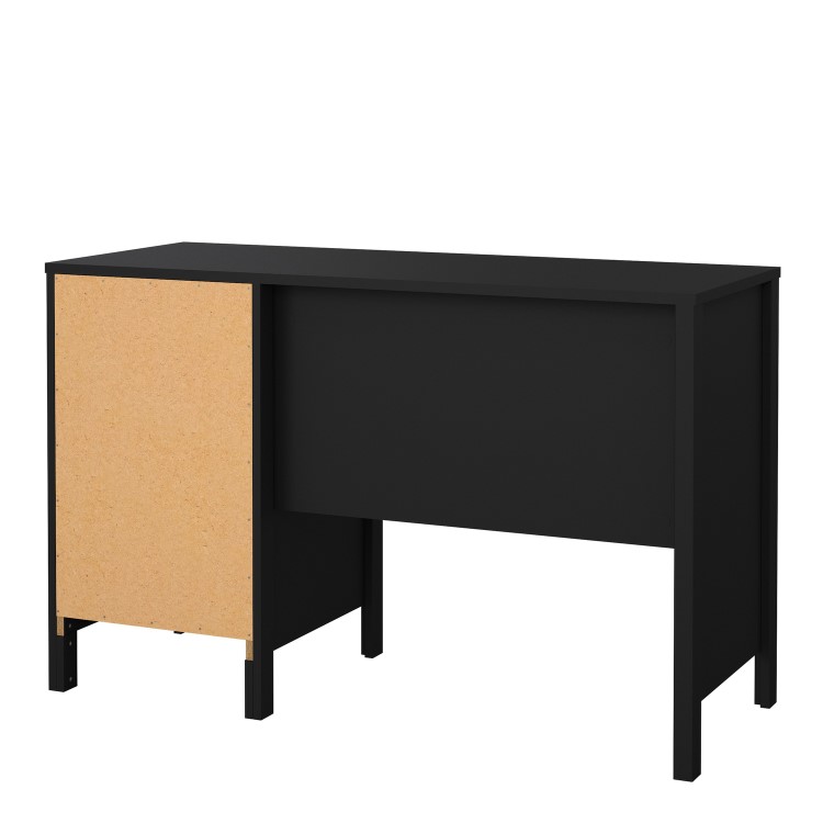 Black Desk with 3 Drawers - Barcelona 