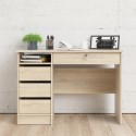 FOL105646 Oak Desk with Drawers - Function Plus 