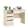 Oak Desk with Drawers - Function Plus