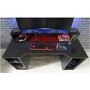 Wide Black Gaming Desk with Colour Changing LED - Tezaur