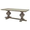 FOL105651 Solid Mango Wood Large Dining Table Seats 6 - Copgrove