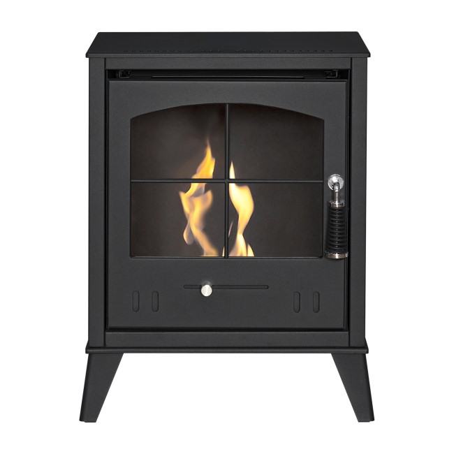 OKO S2 Bio Ethanol Stove in Charcoal Grey