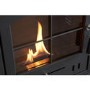 OKO S2 Bio Ethanol Stove in Charcoal Grey
