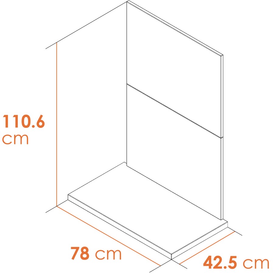 Acantha Tile & Hearth Set in Concrete Effect with OKO S1 Stove Log Store & Angled Pipe