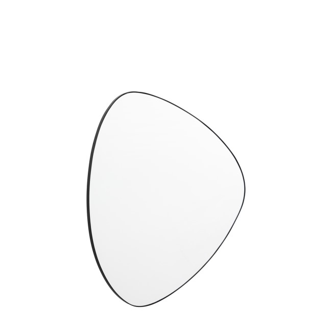 Large Caesars Mirror Black