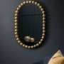 Oval Ceretti Mirror Gold
