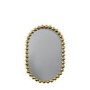 Oval Ceretti Mirror Gold
