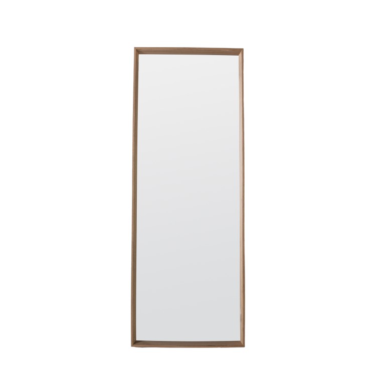 Full Length Oak Rectangular Comet Mirror