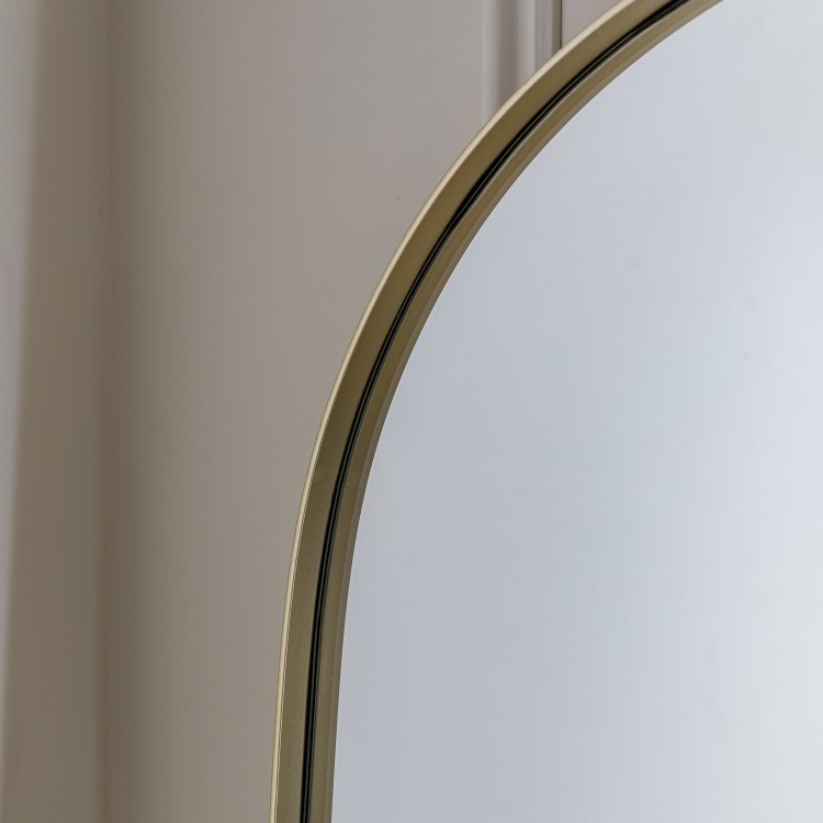 Arch Leaner Hurston Mirror Champagne