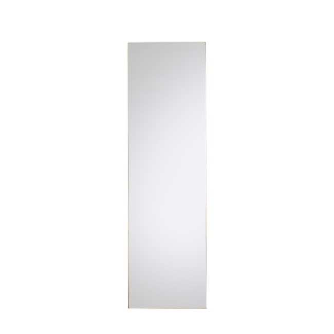 Rectangular Leaner Hurston Mirror Champagne