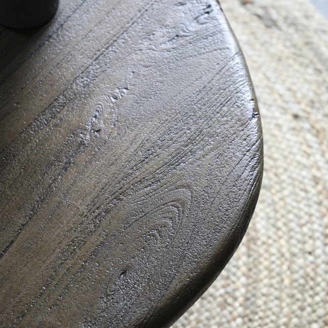 Mango Wood Triangle Coffee Table - Oregon - Caspian House 