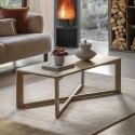 FOL105690 Rectangular Smoked Coffee Table - Caspian House 
