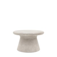 Round Concrete Coffee Table - Pavia - Caspian House 