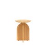 Curved Natural Side Table - Geo - Caspian House 