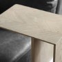 Oak Side Table with Storage - Milano - Caspian House