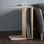 Oak Side Table with Storage - Milano - Caspian House